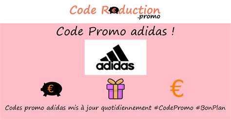 code promo adidas valide